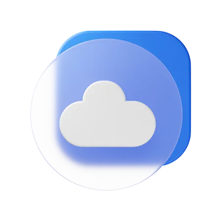 Cloud  3D Icon