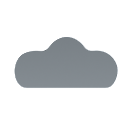 Cloud  3D Icon