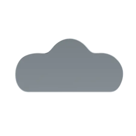 Cloud  3D Icon