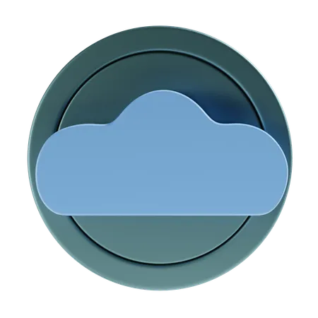 Cloud  3D Icon