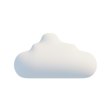 Cloud  3D Icon