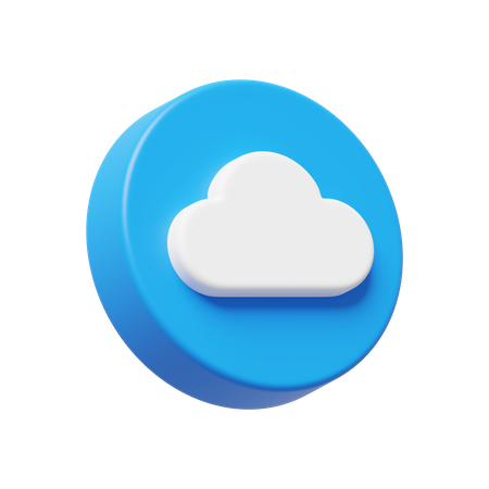 Cloud  3D Icon