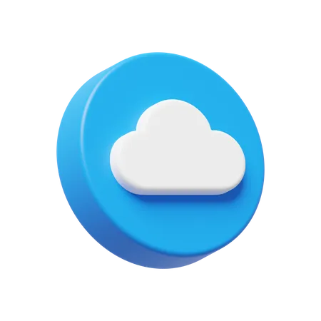 Cloud  3D Icon