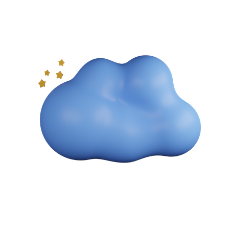 Cloud  3D Icon