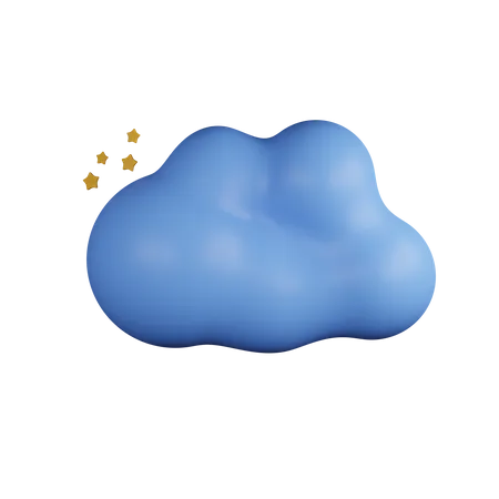 Cloud  3D Icon