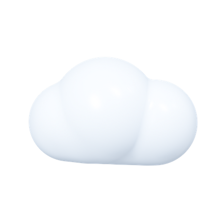 Cloud  3D Icon