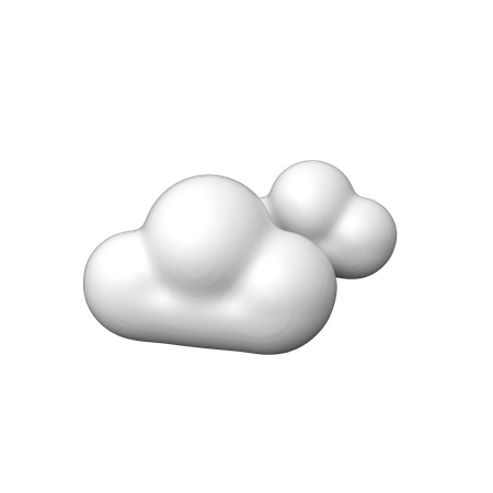 Cloud  3D Icon