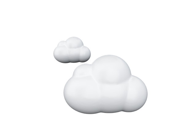Cloud  3D Icon