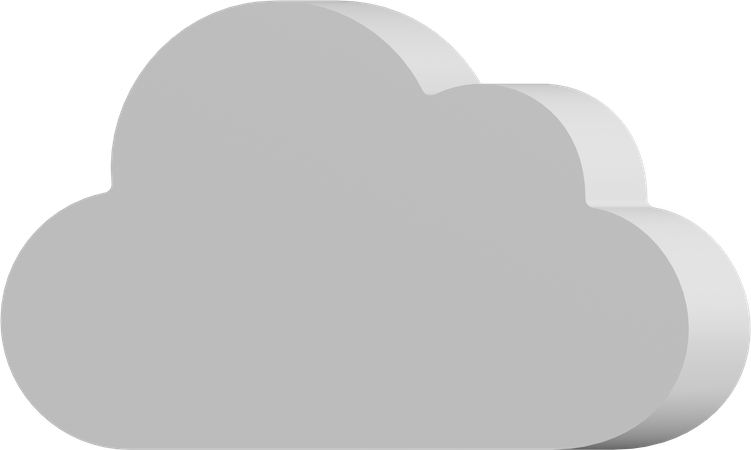Cloud  3D Icon