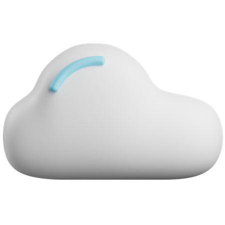 Cloud  3D Icon