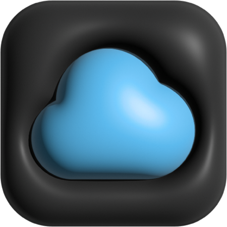 Cloud  3D Icon