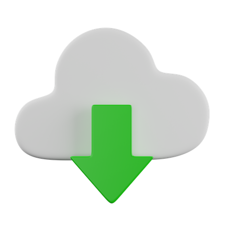 Cloud  3D Icon