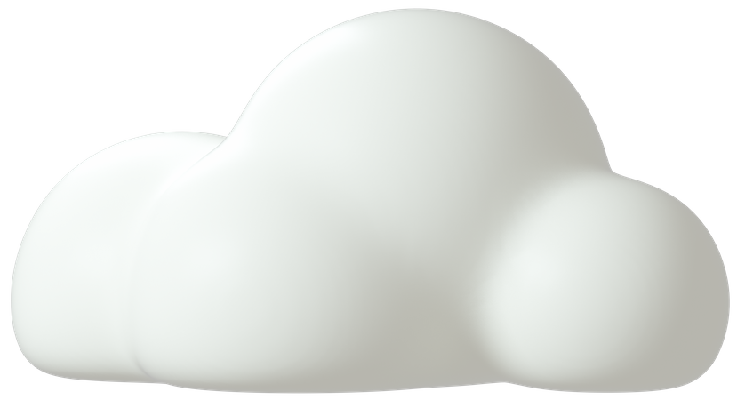 Cloud  3D Illustration