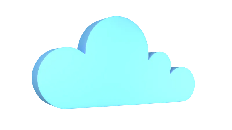 Cloud  3D Illustration