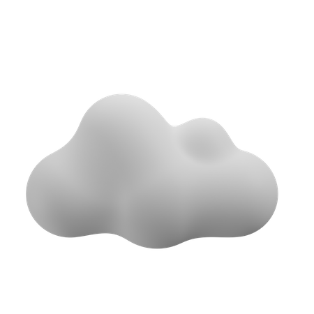 Premium Cloud 3D Icon download in PNG, OBJ or Blend format