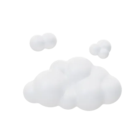 Cloud 3 D Icon For Design 3D Icon