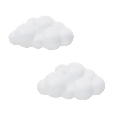 Cloud 3 D Icon For Design 3D Icon