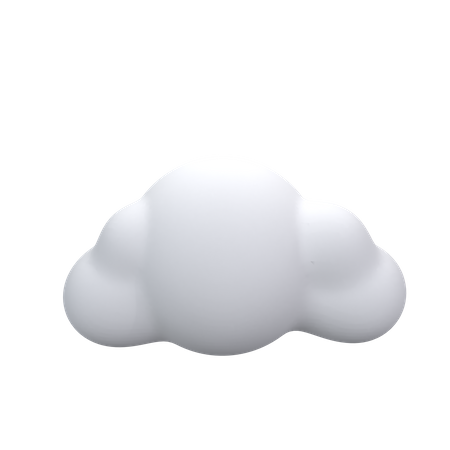 Cloud 3D Icon