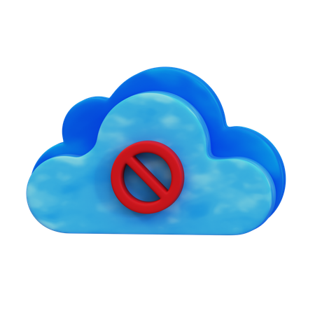 クラウドアクセスが拒否されました  3D Icon
