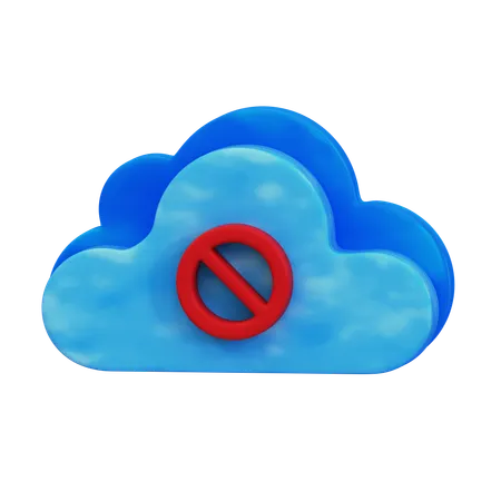 クラウドアクセスが拒否されました  3D Icon