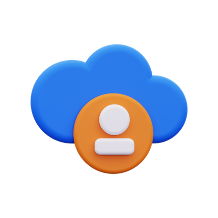 Cloud-Administrator  3D Icon