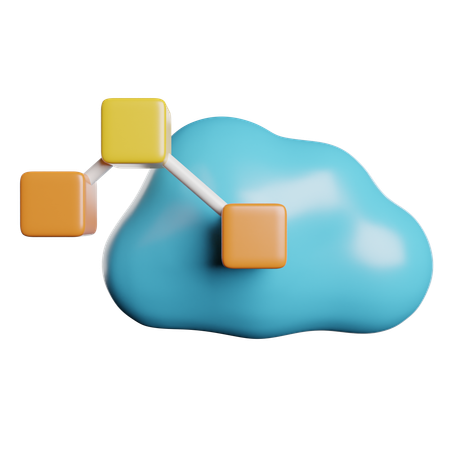 Cloud-Analyse  3D Icon