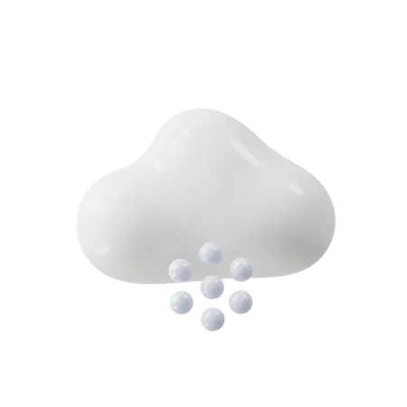 Cloud and fog  3D Illustration