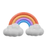 Cloud And Rainbow