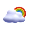 Cloud And Rainbow