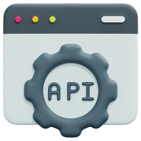 Cloud-API  3D Icon