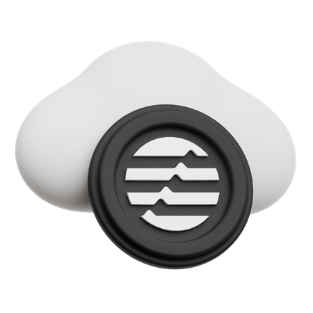 クラウドアパートメント  3D Icon