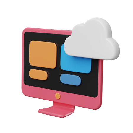 Cloud-Aufgabe  3D Icon