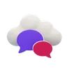 Cloud Chat Bubble