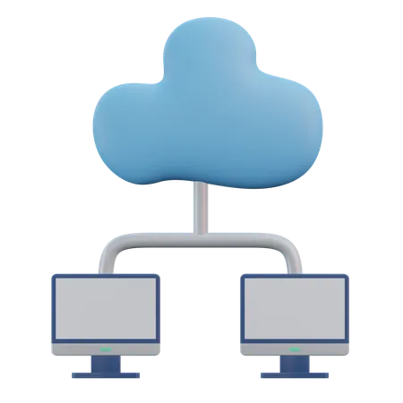 Cloud Computing Cloud Computing 3 D Icon Illustration With Transparent Background 3D Icon