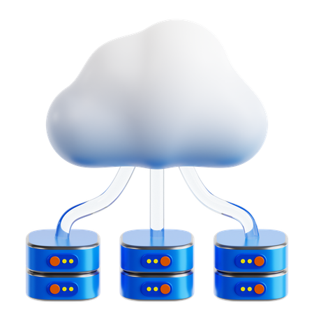 Cloud Computing  3D Icon