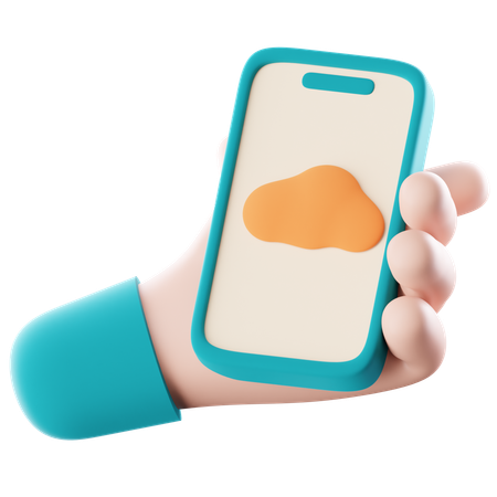 Cloud Computing  3D Icon
