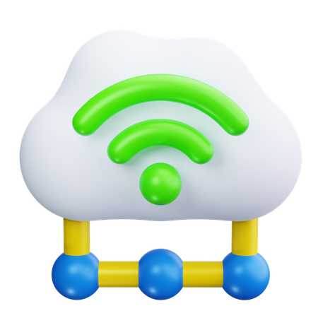 Cloud Computing  3D Icon