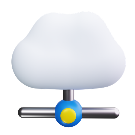 Cloud Computing  3D Icon