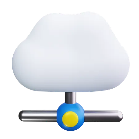 Cloud Computing  3D Icon