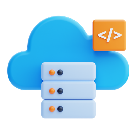 Cloud Computing  3D Icon