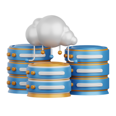 Cloud Computing  3D Icon