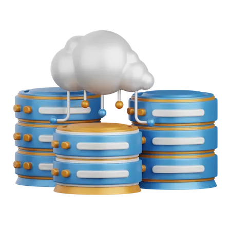 Cloud Computing  3D Icon