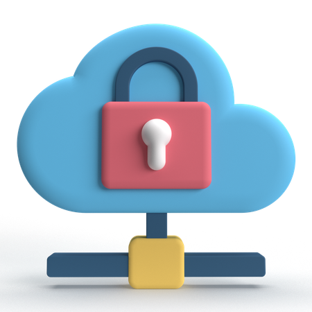 Cloud Computing  3D Icon