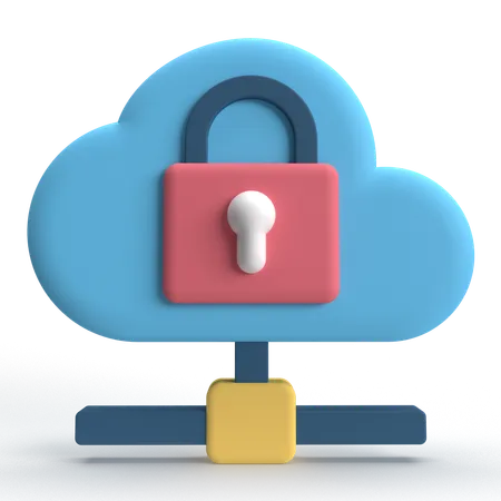 Cloud Computing  3D Icon