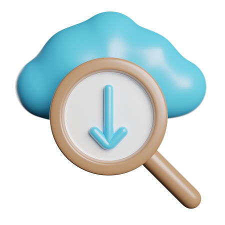 Cloud Computing  3D Icon
