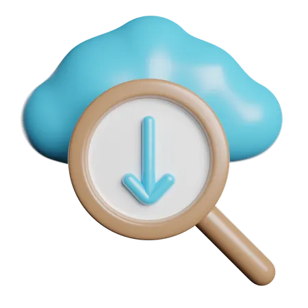 Cloud Computing  3D Icon
