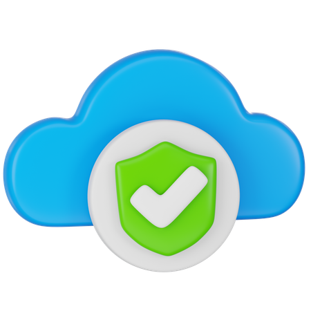 Cloud Computing  3D Icon