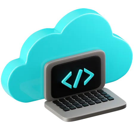 Cloud Computing  3D Icon