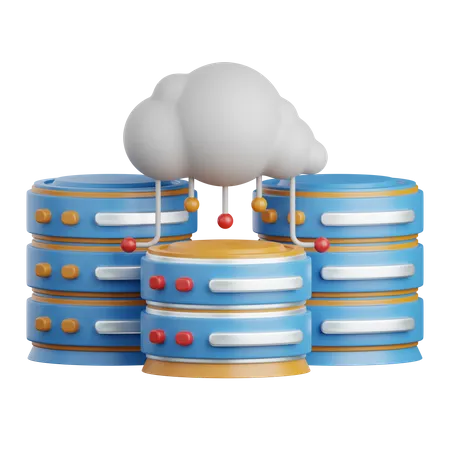 Cloud Computing  3D Icon