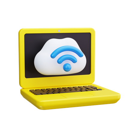 Cloud Computing  3D Icon